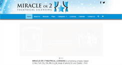 Desktop Screenshot of miracleor2.com